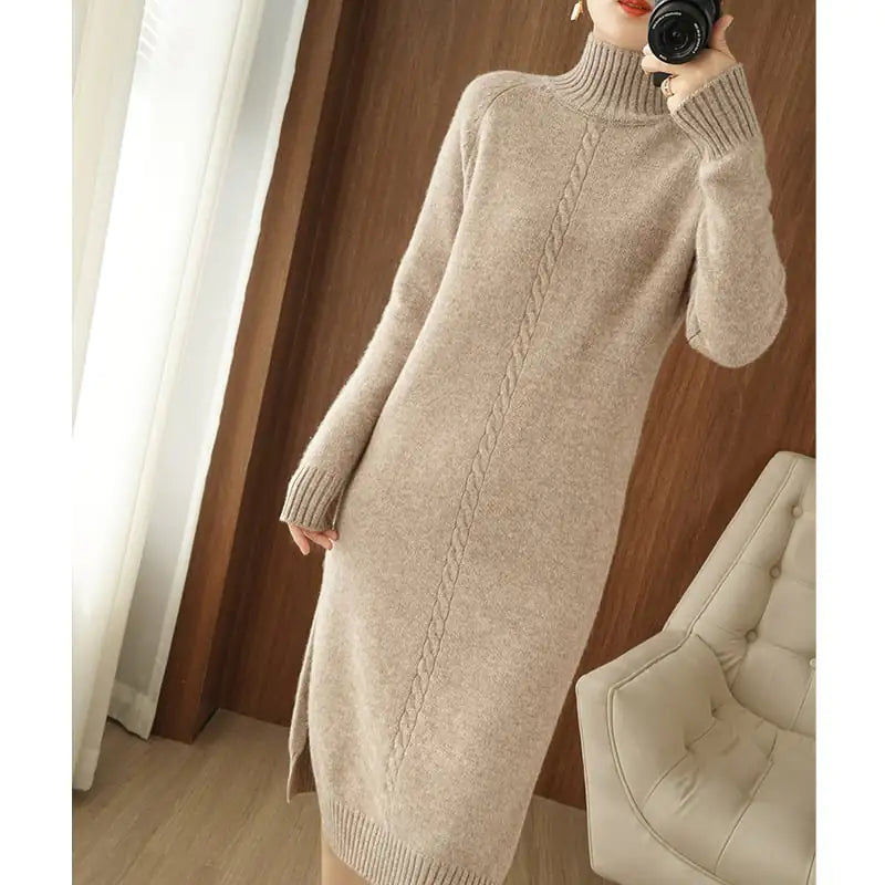 Women's Cashmere Woolen Skirt